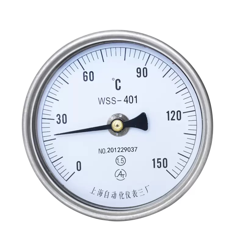 WSS轴向型双金属温度计